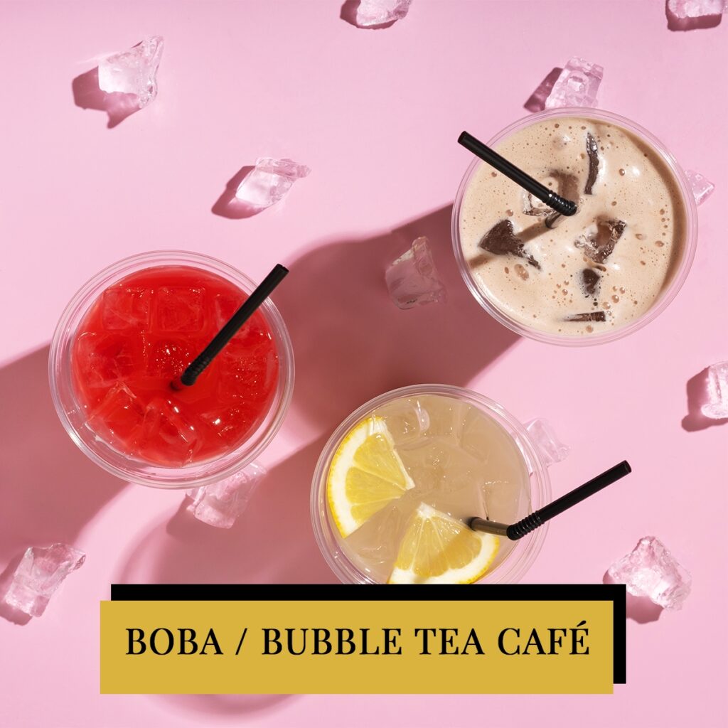 BOBA Bubble Tea Café slide