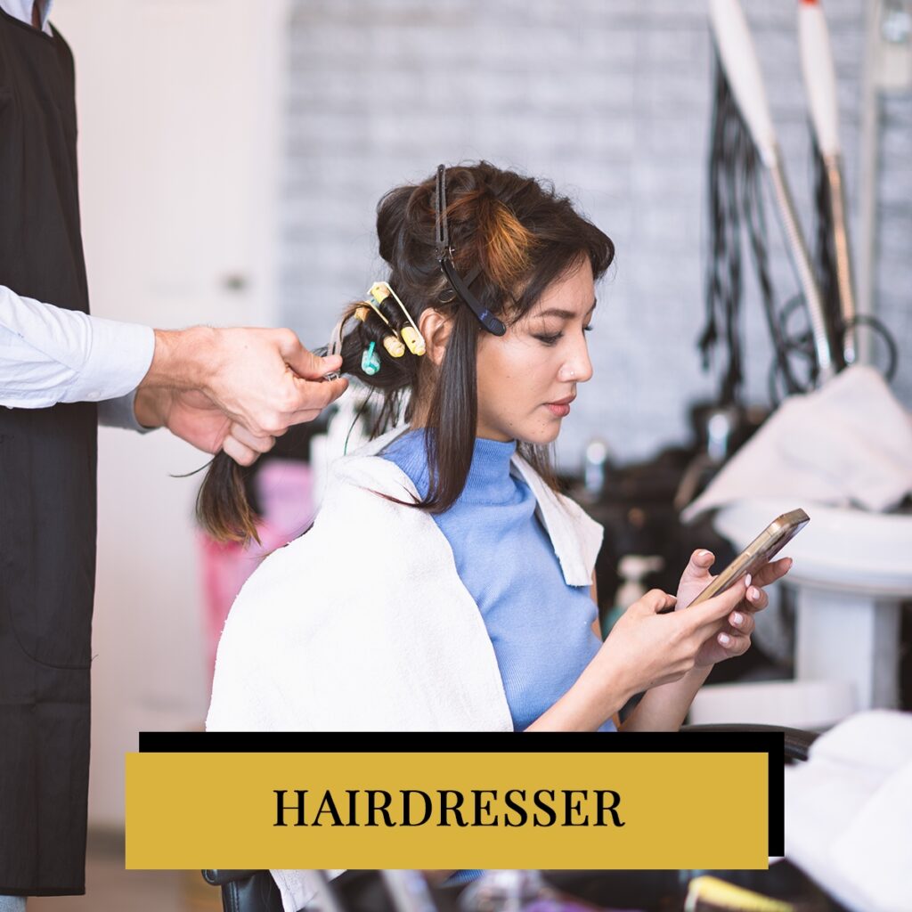 Hairdresser slide
