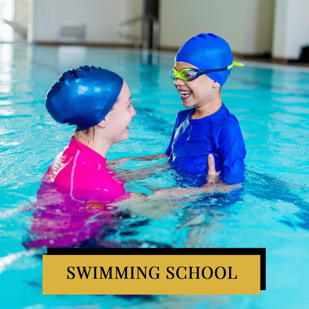 Swimming School slide